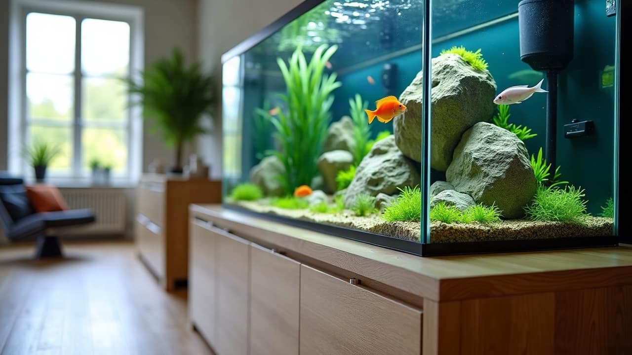 Où placer une table basse aquarium ?
